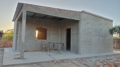 Fundación phi apoya la construcción del dispensario de salud
