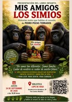 Presentación libro infantil "Mis amigos los simios"