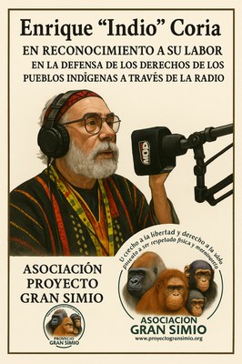 Reconocimiento a Enrique "Indio" Coria